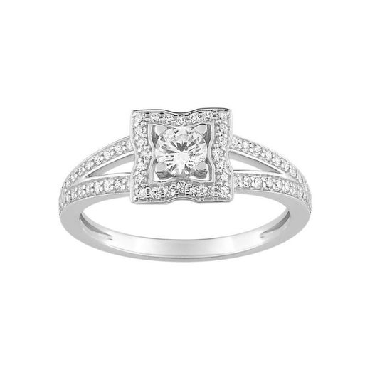 Anillo Oro Blanco 18kts Christian Bernard (18)1.6154.21 Diamantes 0,42ct GH SI