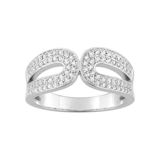 Christian Bernard 18kt White Gold Ring (18)1.6157.21 Diamonds 0.40ct GH SI