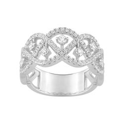 Anillo Oro Blanco 18kts Christian Bernard (18)1.6163.21 Diamantes 0,59ct GH SI
