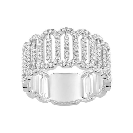 Christian Bernard 18kt White Gold Ring (18)1.6164.21 Diamonds 0.70ct GH SI