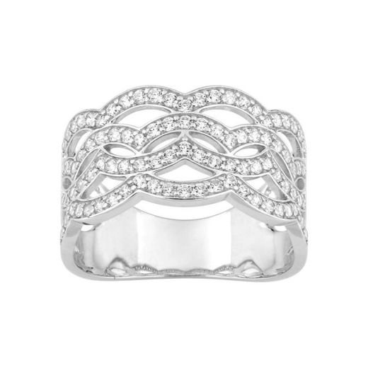 Christian Bernard 18kt White Gold Ring (18)1.6179.21 Diamonds 0.64ct GH SI