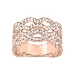 Anillo Oro Blanco 18kts Christian Bernard (18)1.6179.24 Corona Diamantes 0,64ct GH SI