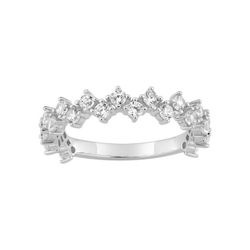 Anillo Oro Blanco 18kts Christian Bernard (18)1.6180.21 Corona Diamantes 0,81ct GH SI