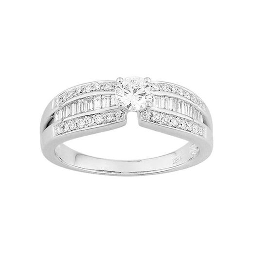 Anillo Oro Blanco 18kts Christian Bernard (18)EC013KGB2 Diamantes 0,69ct GH SI