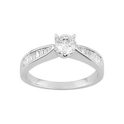 Anillo Oro Blanco 18kts Espace Diamant (18)EA009KGB2 Diamante GH-SI 0,50 ct + 0,38 ct