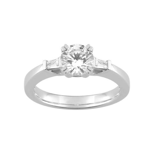 Anillo Oro Blanco 18kts Espace Diamant (18)EA010NGB1 Diamante G-VS 1,00 + 0,08 ct