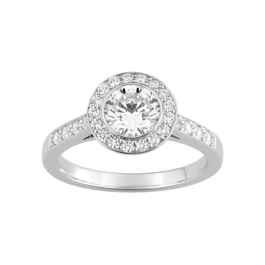 Anillo Oro Blanco 18kts Espace Diamant (18)EA012OGB1 Diamante G-VS 1,00 + 0,35 ct