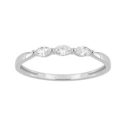 Anillo Oro Blanco 9Kts (9)9KLGD156W Diamantes Laboratorio 0,19ct