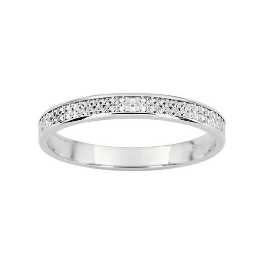 Anel de ouro branco 9kt Argyor-MRM 2,5 mm (9)9Y124G25 Aliança de casamento com diamantes