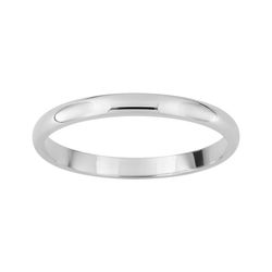 Anillo Oro Blanco 9kts Argyor-MRM 2mm (9)AR9720G20 Alianza Cańa Lisa