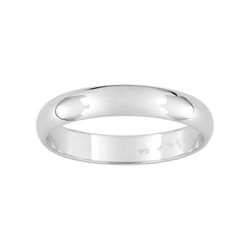 Anillo Oro Blanco 9kts Argyor-MRM 3,5mm (9)9111335 Clásica Media Cańa