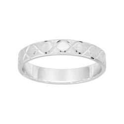 Anillo Oro Blanco 9kts Argyor-MRM 3,5mm (9)9K318G35 Fantasía Ondas
