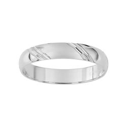 Anillo Oro Blanco 9kts Argyor-MRM 3,5mm (9)9KJ35GB Fantasía Confort