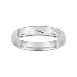 Anillo Oro Blanco 9kts Argyor-MRM 3,5mm (9)9Y012G35 Alianza Fantasia