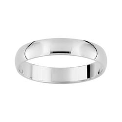 Anillo Oro Blanco 9kts Argyor-MRM 3,5mm (9)AR9710G35 Alianza Media Cańa