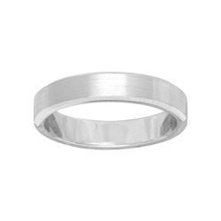 Anillo Oro Blanco 9kts Argyor-MRM 3mm (9)9159530 Clásica Plana