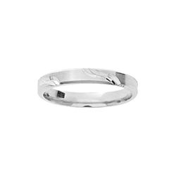 Anillo Oro Blanco 9kts Argyor-MRM 3mm (9)9K027G30 Fantasía Ondulada