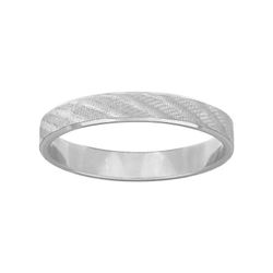 Anillo Oro Blanco 9kts Argyor-MRM 3mm (9)9K309G30 Fantasía Confort
