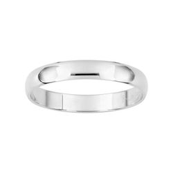 Anillo Oro Blanco 9kts Argyor-MRM 3mm (9)9KDJ30GB Clásico Media Cańa
