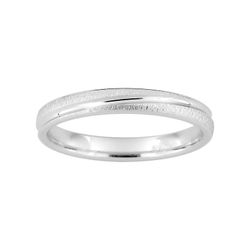 Anillo Oro Blanco 9kts Argyor-MRM 3mm (9)9KLF1G30 Fantasía Confort