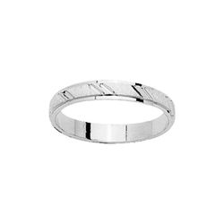 Anillo Oro Blanco 9kts Argyor-MRM 3mm (9)9KM30GB Fantasía Confort