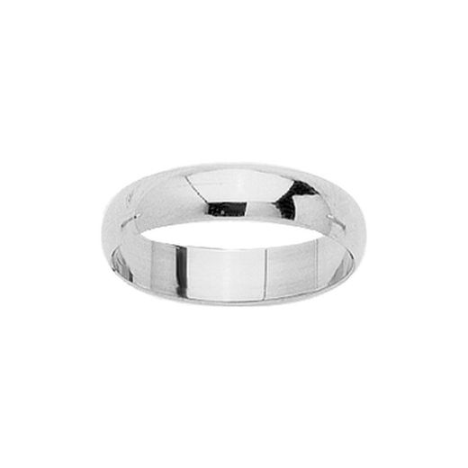 9kt White Gold Ring Argyor-MRM 4.5mm (9)9KDJ45GB Classic Half Round