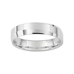 Anillo Oro Blanco 9kts Argyor-MRM 4,5mm (9)9Y170G45 Alianza Fantasia