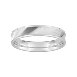 Anillo Oro Blanco 9kts Argyor-MRM 4mm (9)9K128G40 Fantasía