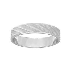 Anillo Oro Blanco 9kts Argyor-MRM 4mm (9)9K309G40 Fantasía Confort