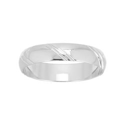 Anillo Oro Blanco 9kts Argyor-MRM 4mm (9)9KJ40GB Fantasía Confort