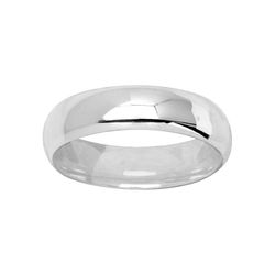 Anillo Oro Blanco 9kts Argyor-MRM 5mm (9)9112350 Clásica Media Cańa