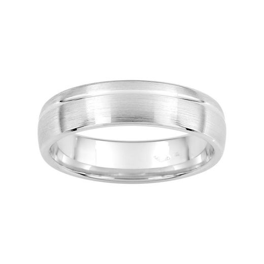 Anell Or Blanc 9kts Argyor-MRM 5mm (9)9K007G50 Fantasia Confort