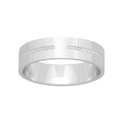 Anillo Oro Blanco 9kts Argyor-MRM 5mm (9)9K293G50 Fantasía