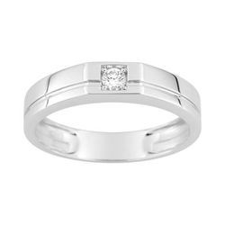 Anillo Oro Blanco 9kts Argyor-MRM (9)9KLGD064W Diamante F-VS SYNT 0.10CT