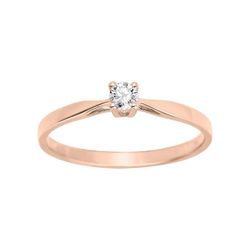 Anillo Oro Rosa 18kts Argyor-MRM (18)1.003.34 Compromiso Diamante Solitario