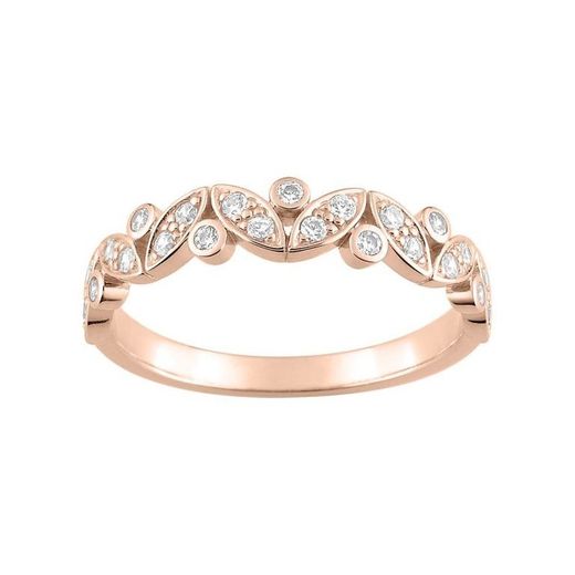Anell Or Rosa 18kts Argyor-MRM (18)3C020RB4 Aliança Diamants 0,23ct