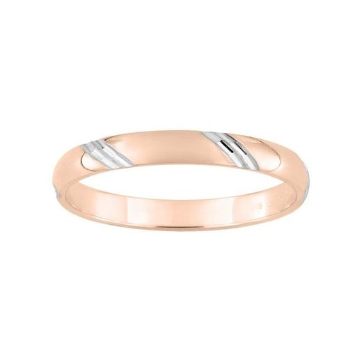 Anel de ouro rosa 18k Argyor-MRM 2,5 mm (18)21025R Stripe Alliance