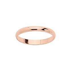 Anillo Oro Rosa 18kts Argyor-MRM 2,5mm (18)DJ25RA Alianza Clásica Media Cańa