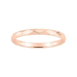 Anillo Oro Rosa 18kts Argyor-MRM 2mm (18)148R20 Alianza Fantasia Rombos