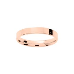 Anillo Oro Rosa 18kts Argyor-MRM 3mm (18)DLR30 Alianza Clásica Media Cańa