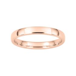 Anillo Oro Rosa 18kts Argyor-MRM 3mm (18)LR30 Alianza Clásica Media Cańa