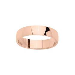 Anillo Oro Rosa 18kts Argyor-MRM 4,5mm (18)DB45RA Alianza Clásica Semibombeada