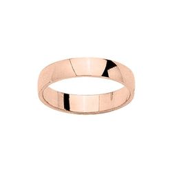 Anillo Oro Rosa 18kts Argyor-MRM 4mm (18)DB40RA Alianza Clásica Semibombeada