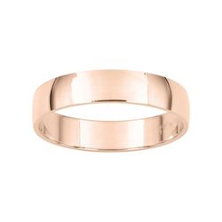 Anillo Oro Rosa 18kts Argyor-MRM 4mm (18)DB40RB Alianza Clásica Semibombeada