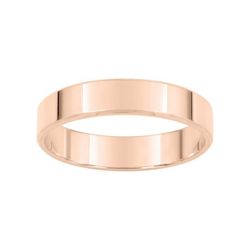 Anillo Oro Rosa 18kts Argyor-MRM 4mm (18)R40RB Clásica Plana