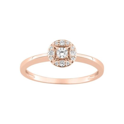 Anillo Oro Rosa 18kts Christian Bernard (18)1.6149.24 Diamantes 0,14ct GH SI