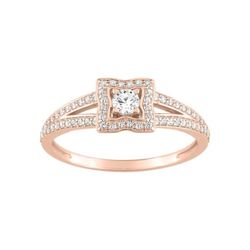 Anillo Oro Rosa 18kts Christian Bernard (18)1.6152.24 Diamantes 0,33ct GH SI