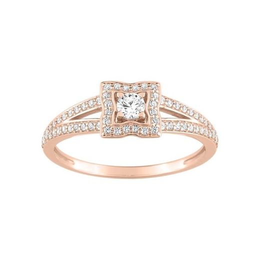 Anillo Oro Rosa 18kts Christian Bernard (18)1.6152.24 Diamantes 0,33ct GH SI