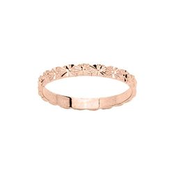 Anillo Oro Rosa 9kts Argyor-MRM 2,5mm (9)9K2225RB Fantasía Flores