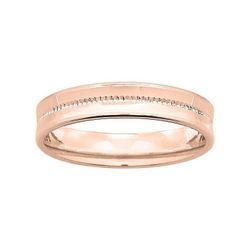 Anillo Oro Rosa 9kts Argyor-MRM 4mm (9)9Y282R40 Alianza Fantasia